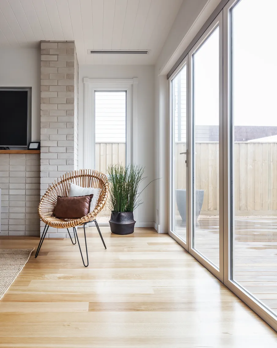 pleasant sunlit room